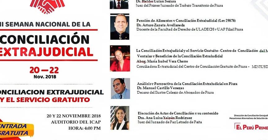 centro de conciliacion extrajudicial paita