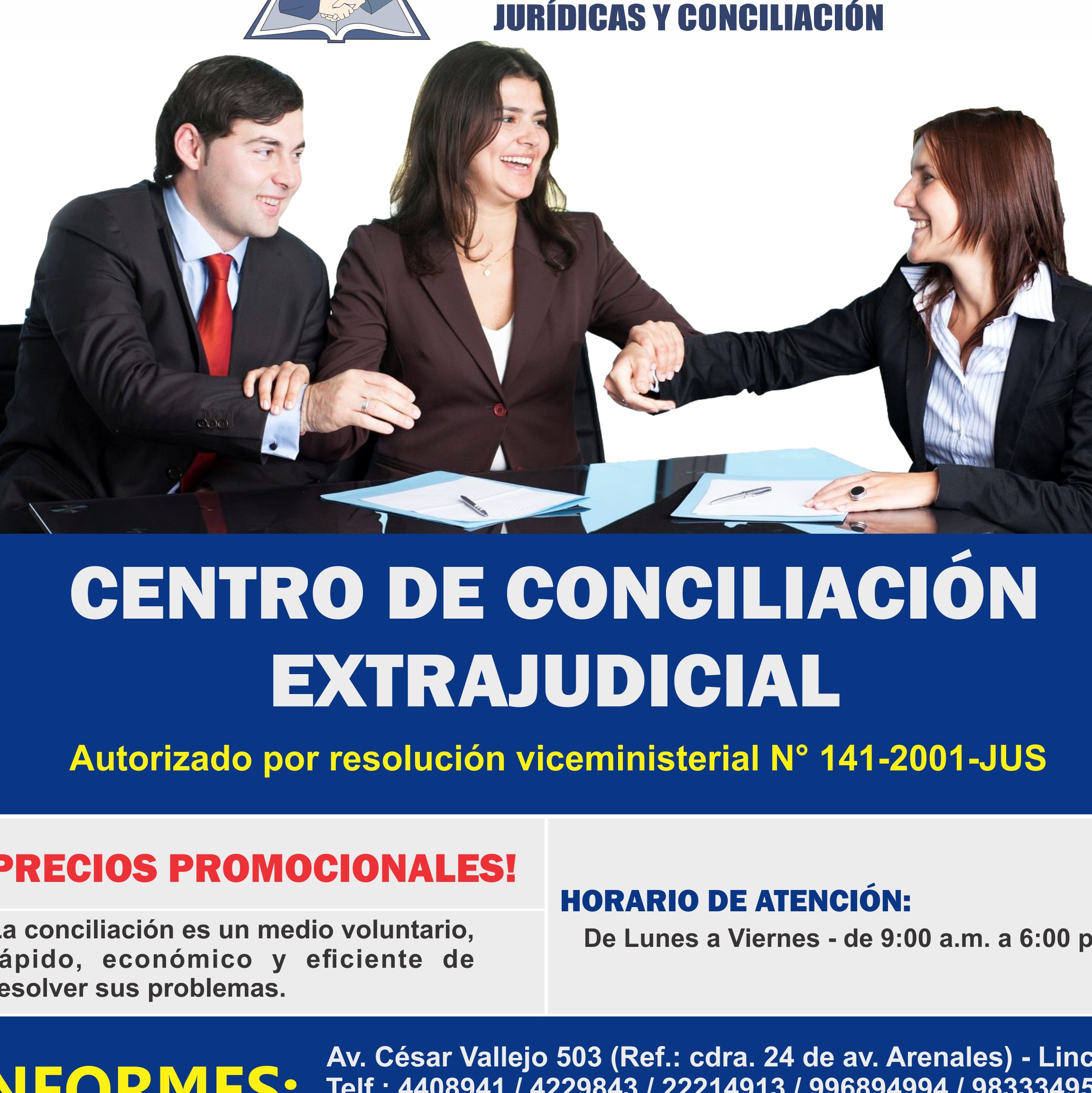 centro de conciliacion extrajudicial shancur peru