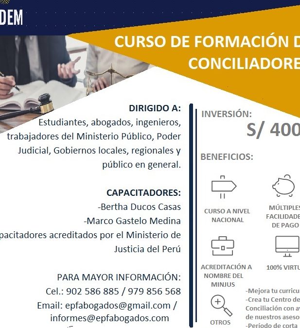 estudio de abogados y centro de conciliacion