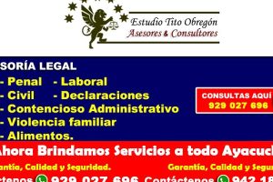 ESTUDIO JURÍDICO CARLOS TITO ABOGADOS & CONSULTORES AYACUCHO