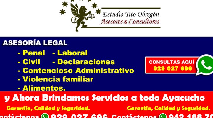 estudio juridico carlos tito abogados consultores ayacucho